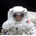 Photo of an astronaut